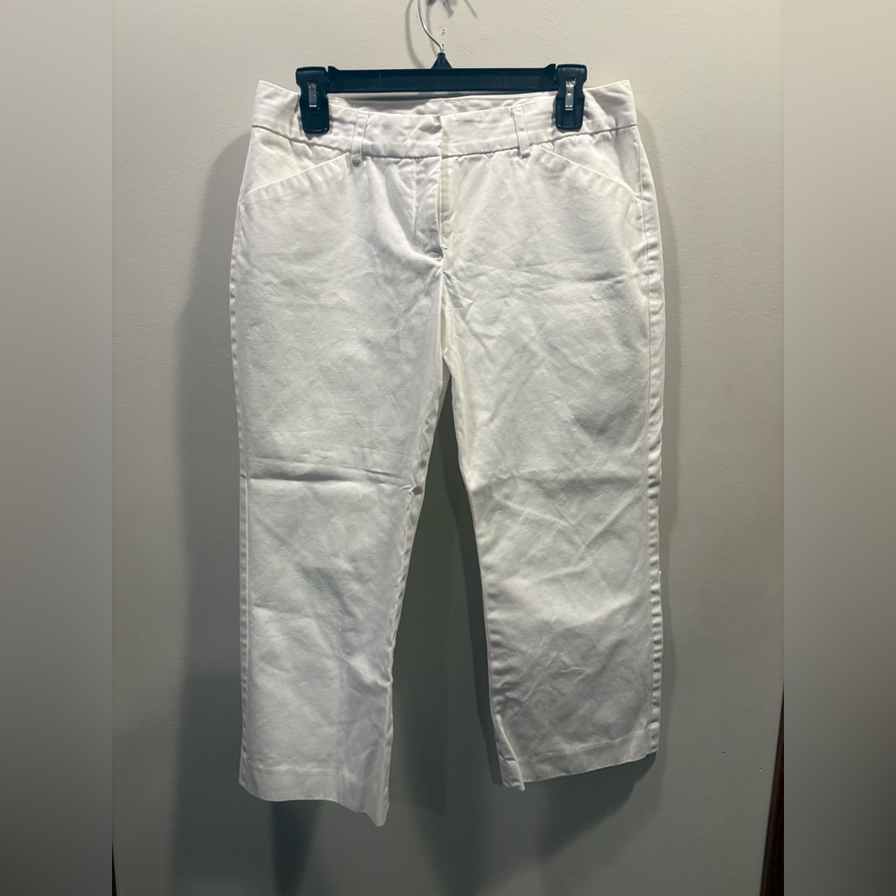 Express Editor Mid Rise cropped pants - Picture 2 of 5